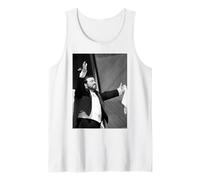 Luciano Pavarotti Opera Singer by Michael Grecco Tank Top