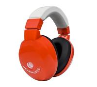 Lucid Audio HearMuffs Kids Hearing Protection Red/White (Over-the-ear Sound Protection Ear Muffs Ages 5+)