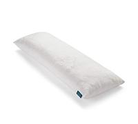 LUCID Body Pillow - Shredded Memory Foam - 20 x 54 inches - Side Sleeper & Pregnancy Pillow - Cover Included