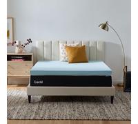 LUCID Twin, Memory Foam, Blue