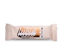 Lucid World Cookie Dough Functional Mushroom Snack Bar - 1000mg Lion’s Mane & 1500mg Maca Root - Clean Energy & Focus Support - 100% Natural, Vegan, Gluten Free - No Added Sugar