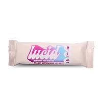 Lucid World Peanut Butter & Jelly Functional Mushroom Snack Bar - Dates, Peanuts, Pumpkin Seeds, Goji & Raspberries - Clean Energy & Mental Clarity - 100% Natural, Vegan, Gluten Free - No Added Sugar