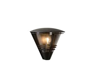 Lucide 29844 Livia Single Light Outdoor Wall Fitting In Black Finish