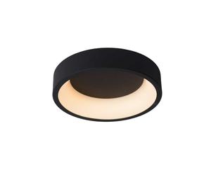 Lucide 44284 Lucide Talowe 30 Halo LED Flush Ceiling Fitting In Black Finish