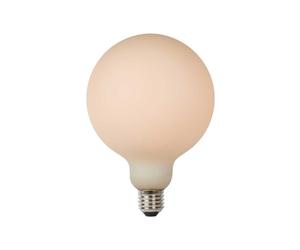 Lucide 8W Warm White Dimmable LED 120mm Screw Cap Opal Globe Bulb