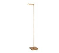 LUCIDE Aaron - Floor Reading lamp - LED Dim. - CCT - 1x12W 2700K/4000K - Matt Gold/Brass