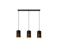 Lucide Almelo 3 Light Bar Pendant Light - Black