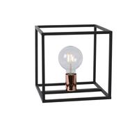 Lucide 'ARTHUR' Non Dimmable Stylish Contemporary Indoor Table Lamp 1xE27 Lucide Black One Size