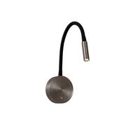 Lucide Asja USB Rechargeable Touch Reading Light - Iron Grey