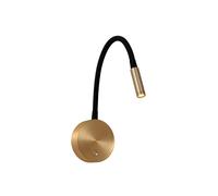 Lucide Asja USB Rechargeable Touch Reading Light - Matt Gold
