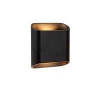 LUCIDE ATILA - Wall Light Indoor/Outdoor - LED Dim. - 2x5W 2700K - IP65 - Black