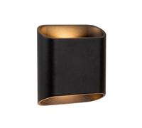 LUCIDE ATILA - Wall Light Indoor/Outdoor - LED Dim. - 2x5W 2700K - IP65 - Black