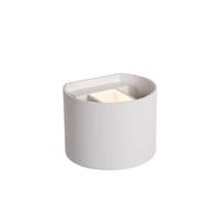 Lucide Axi Curve Bathroom LED Up & Down Wall Light - White