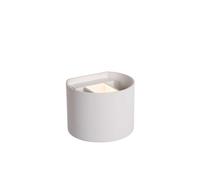 Lucide Axi Curve Bathroom LED Up & Down Wall Light - White