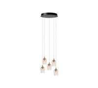 Lucide Berliane Pendant Light Diameter 34Cm Led Dim. 2700K - With Replaceable Led Module - Transparent