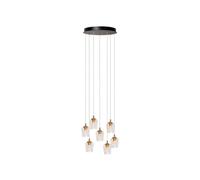 Lucide Berliane Pendant Light Diameter 39Cm Led Dim. 2700K - With Replaceable Led Module - Transparent