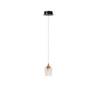 Lucide Berliane Pendant Light Diameter 12Cm Led Dim. 2700K - With Replaceable Led Module - Transparent