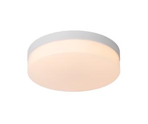 Lucide Biskit 280 LED Flush Bathroom Ceiling Light - White