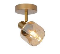 Lucide Bjorn downlight, 1-bulb, gold/brass