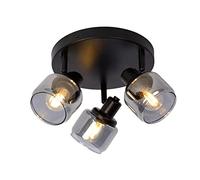 Lucide Bjorn 3 Light Spotlight Plate - Black