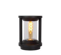 Lucide Cadix Modern Pedestal Light Outdoor 16Cm - 1Xe27 - Ip65 - Black
