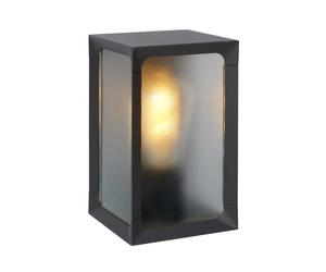 Lucide Cage Half Lantern Outdoor Wall Light - Anthracite