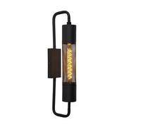 Lucide Calixt Modern Wall Light - 1Xe27 - Black