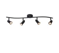 Lucide Caro 4 Light Spotlight Bar - Black