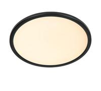 Lucide Castor - Flush Ceiling Light 32 Cm - Led Dim. - Cct - 1X20W 2700K/6500K - Rgb - Opal