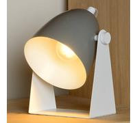 Lucide Chago metal table lamp, grey