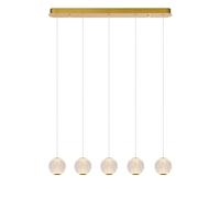 LUCIDE CINTRA - Pendant Light - LED Dim. - 5x4,7W 2700K - Transparant