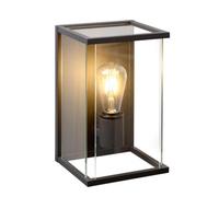 Lucide Claire Half Lantern Outdoor Wall Light Anthracite