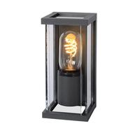 Lucide Claire Single Light Mini Half Lantern Outdoor Wall Fitting