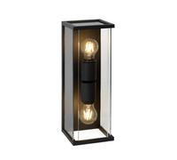 Lucide Claire Vintage 40Cm Twin Wall Lantern Light Outdoor - 2Xe27 - Ip54 - Anthracite