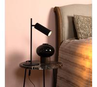Lucide Clubs table lamp, rotatable and pivotable, black