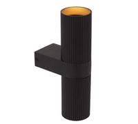 LUCIDE Clubs - Wall Spotlight/Wall Light - 2xGU10 - Black