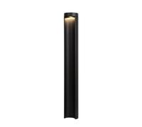 Lucide Combo Large Outdoor LED Post Light In Black Finish
