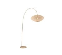 Lucide Corina Single Light Floor Lamp In Cream Finish