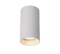 Lucide Delto Modern Surface Mounted Ceiling Spotlight 5.5Cm- Led Dim To Warm - Gu10 - 1X5W 2200K/3000K - White