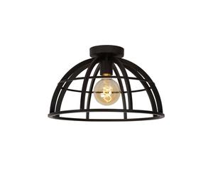 Lucide Dikra Single Light Flush Fitting In Black Finish
