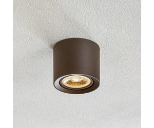 Lucide Dime LED ceiling light Fedler dimmable to warm, black