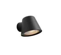Lucide Dingo-LED - Wall Light Outdoor - LED Dim. - GU10-1x5W 3000K - IP44 - Anthracite