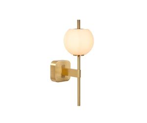 Lucide Elda Single Light Bathroom Wall Fitting- Matt Gold
