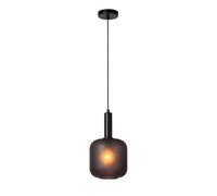 Lucide ELOISE - Pendant light - 21 cm - 1xE27 - Black, Black