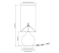 Lucide Esterad Retro Floor Lamp 34Cm - 1Xe27 - Black