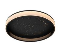 LUCIDE ESTREJA - Flush Ceiling Light - Ø 40 cm- LED 3 StepDim - CCT - 2500K/3000K - Black