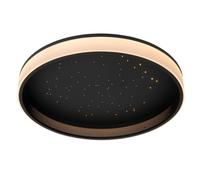 Lucide 'ESTREJA' Stylish Indoor Dimmable Decorative Flush Ceiling Light in Black Lucide Black