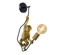 Lucide Extravaganza Chimp Wall Light - Gold