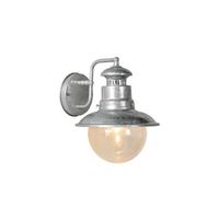 Lucide Figo Vintage Wall Lantern Light Outdoor - 1Xe27 - Ip44 - Zinc