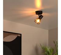 Lucide Filox downlight, black, 1-bulb